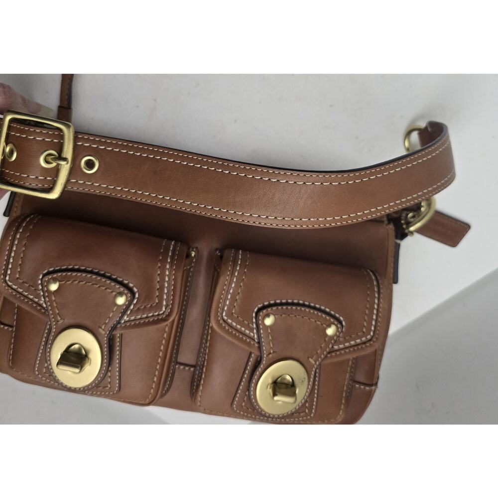Authentic Coach F12868 Double Turnlock Legacy Shoulder Bag 65th Anniversary - Picture 9 of 16